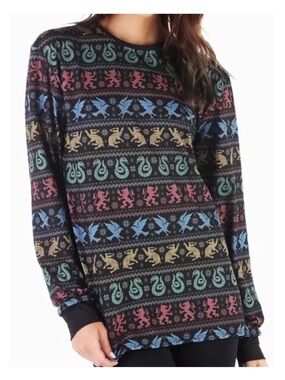 Blackmilk X Harry Potter All Houses Long Sleeve Tee Size Small Unisex